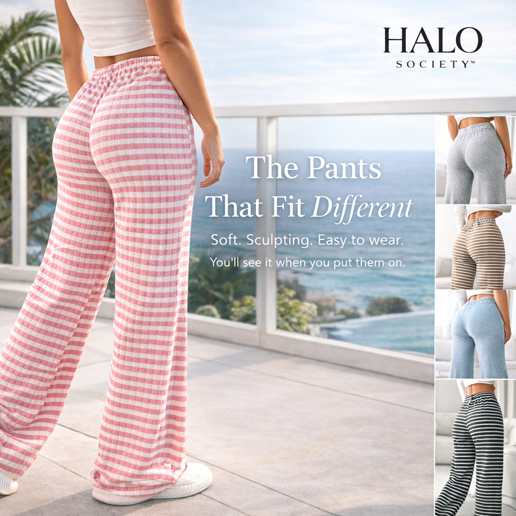 Halo Society Sculpt Knit Pants