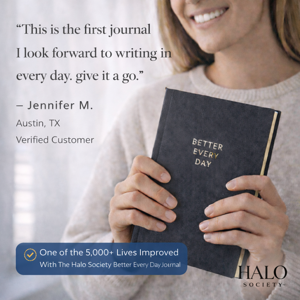 Halo Better Every Day Journal